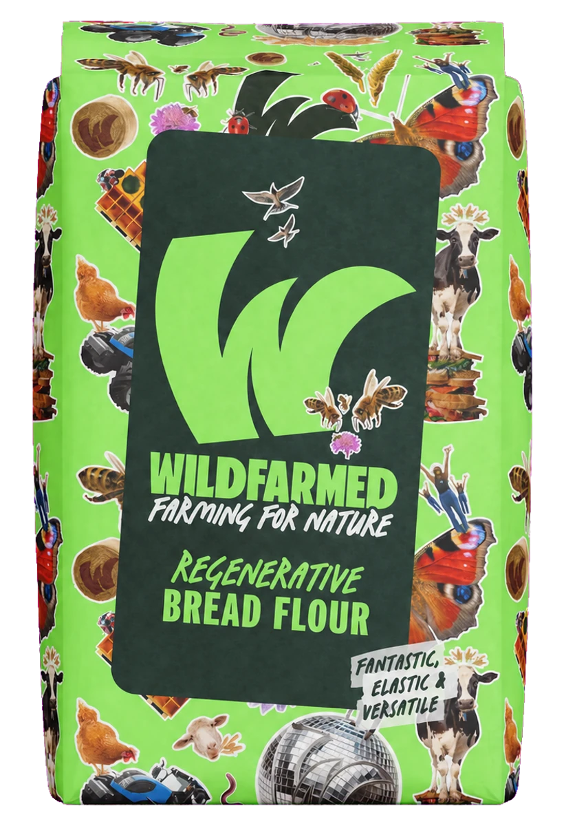 Grüne Packung Wildfarmed Regenerative Bread Flour T65